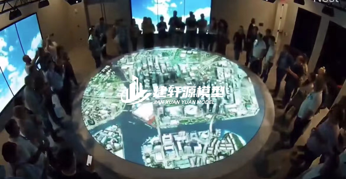 花山投影沙盘模型定制